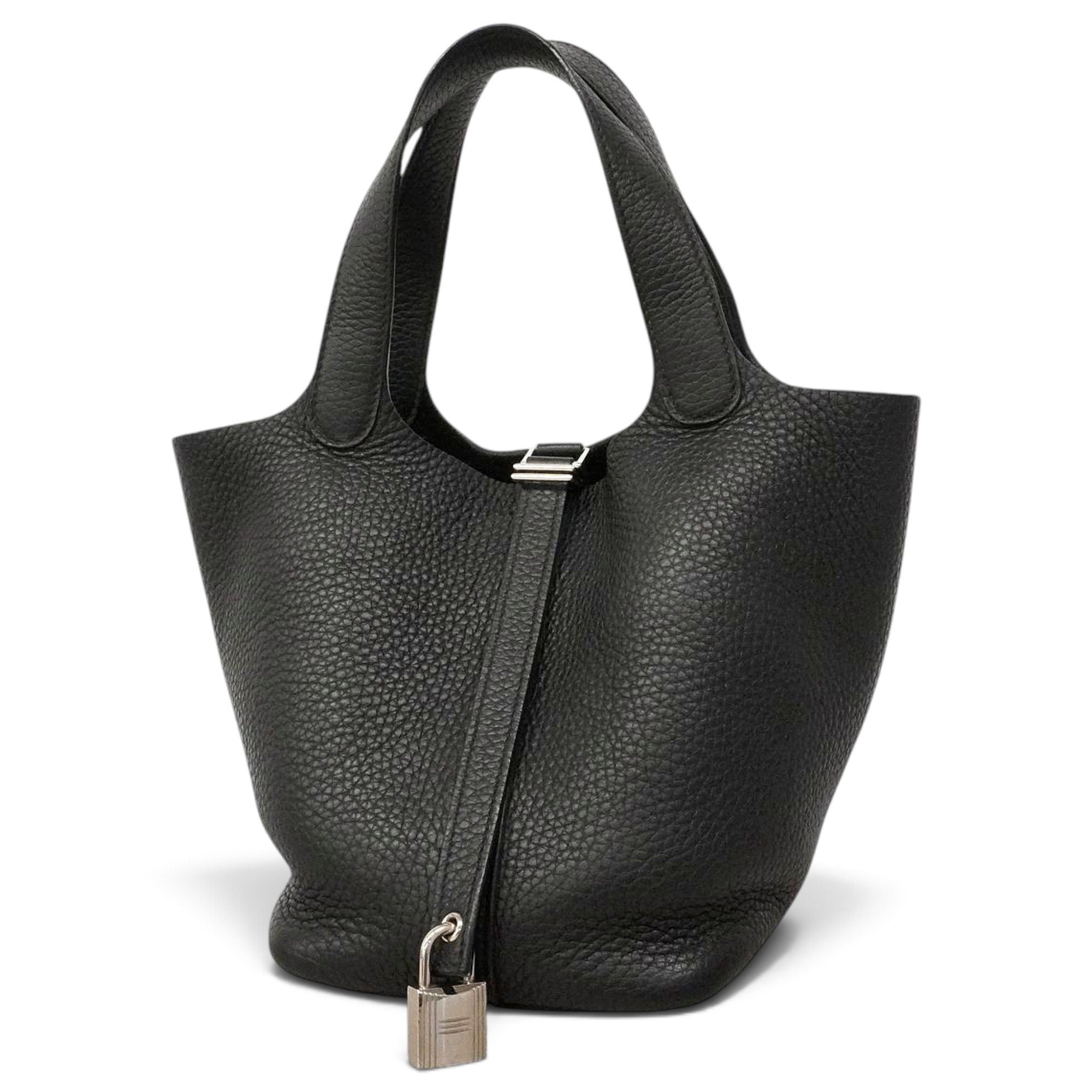 Picotin leather handbag