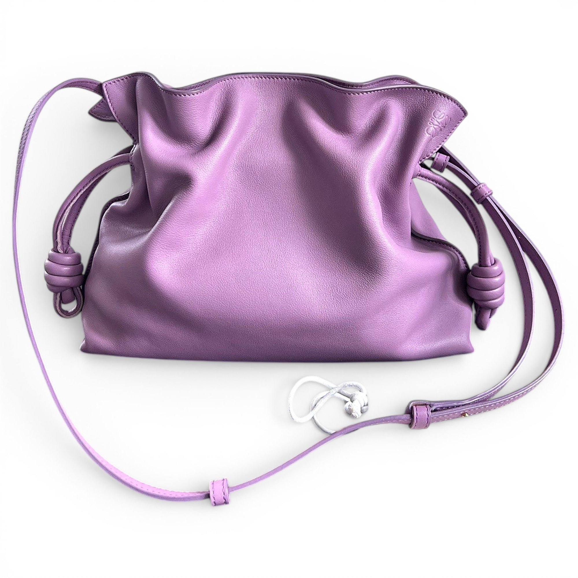 Flamenco leather handbag