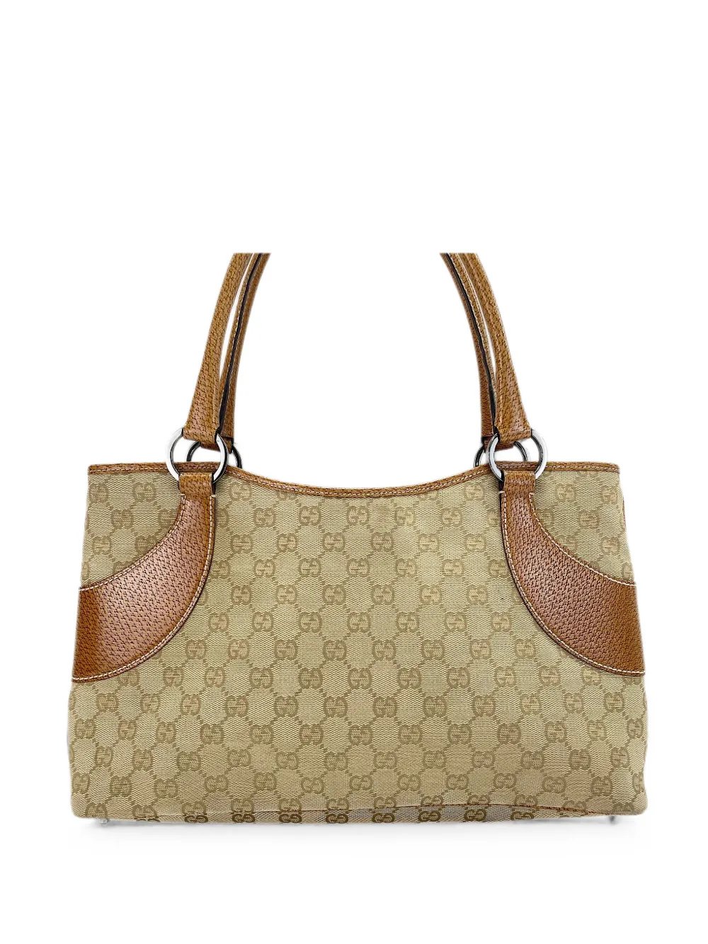 2000s GG canvas tote bag