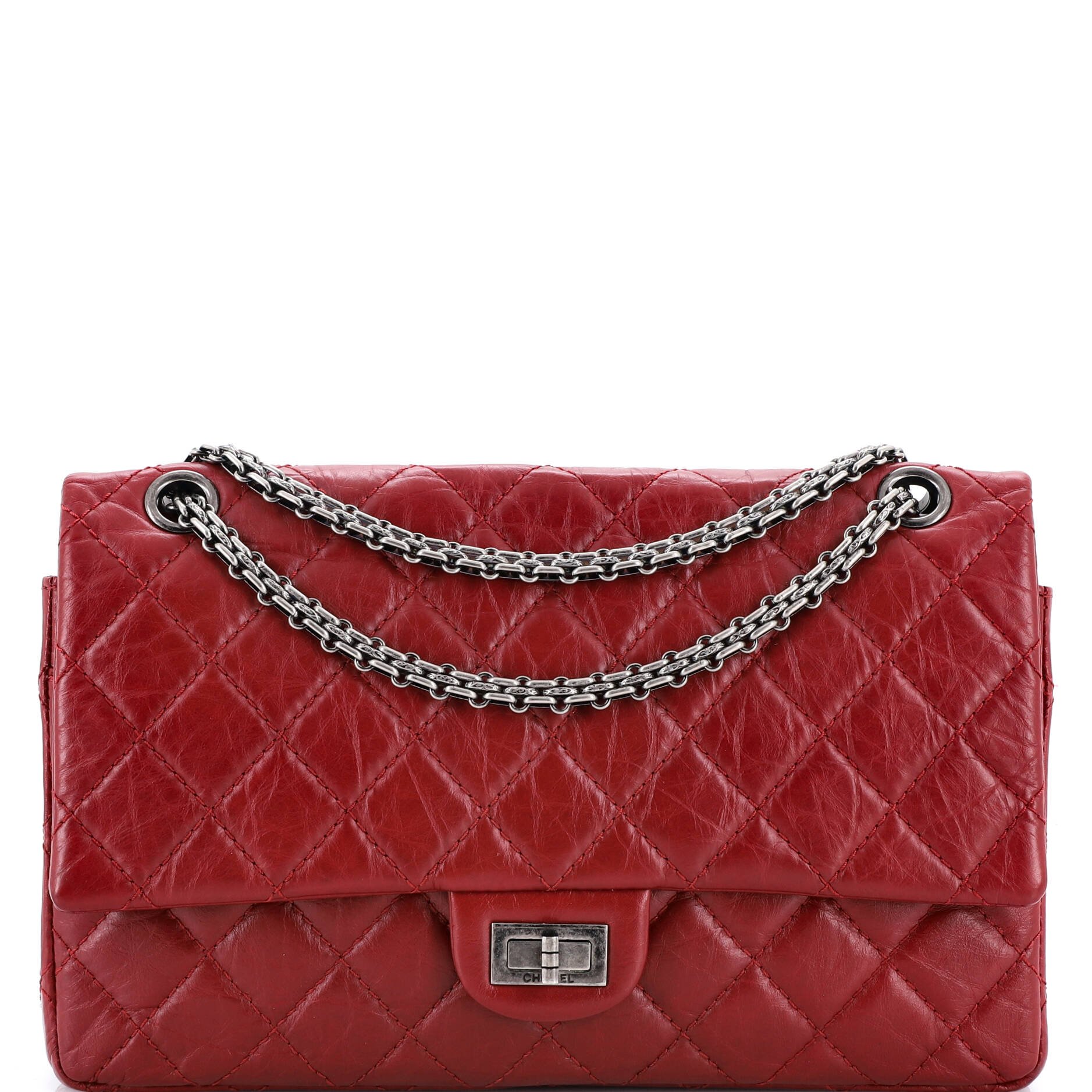 Chanel Reissue 2.55 Flap Bag Quilted Aged Calfskin 226