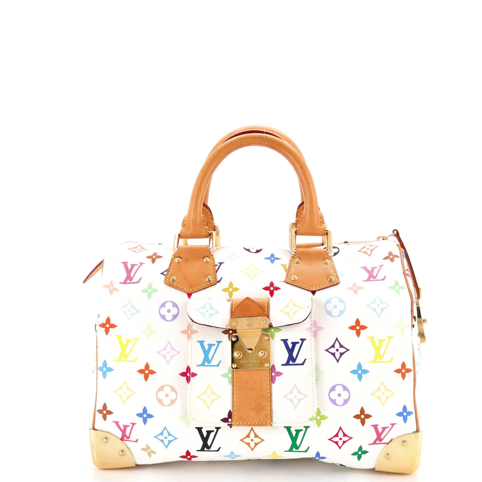 Louis Vuitton Speedy Handbag Monogram Multicolor 30