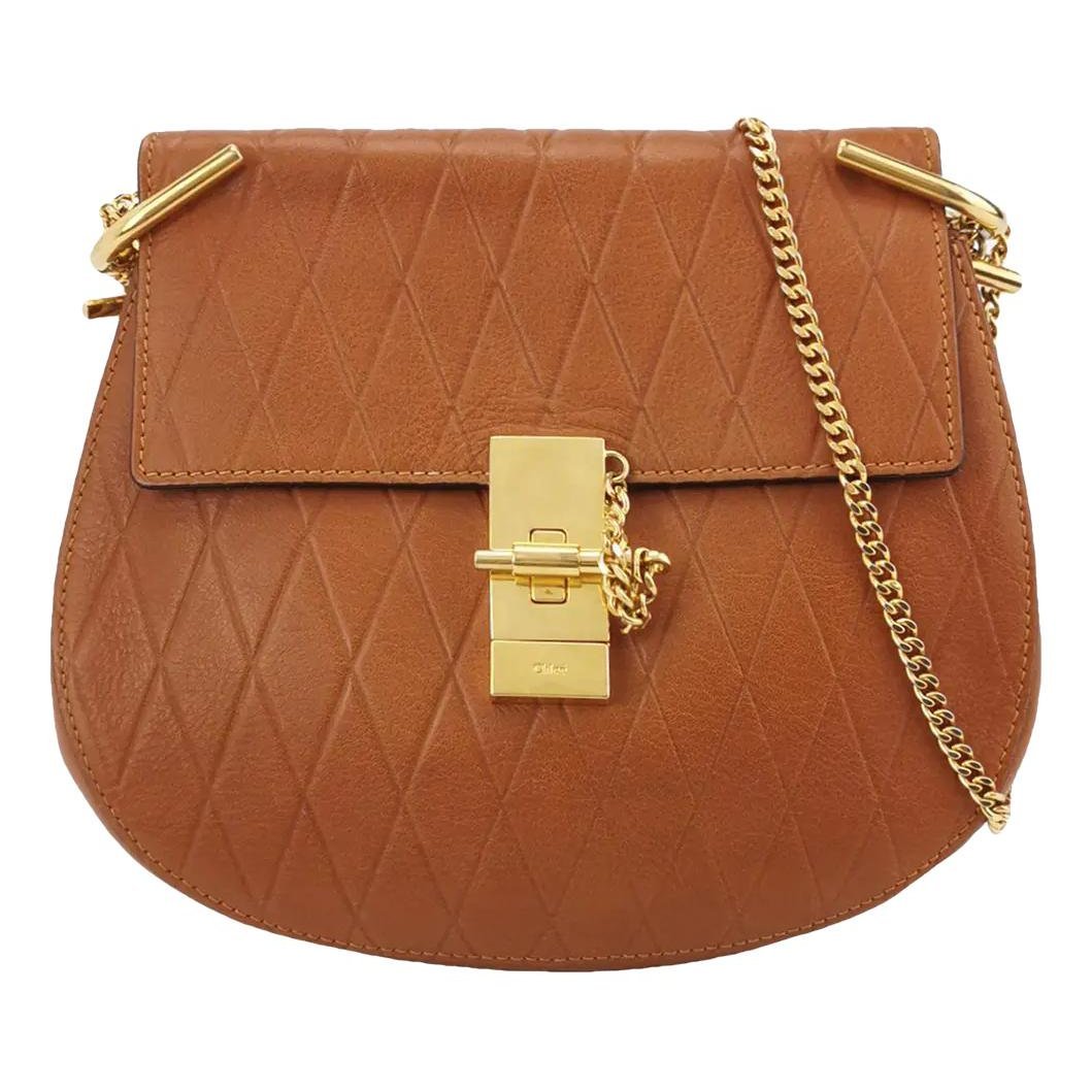 Drew leather crossbody bag