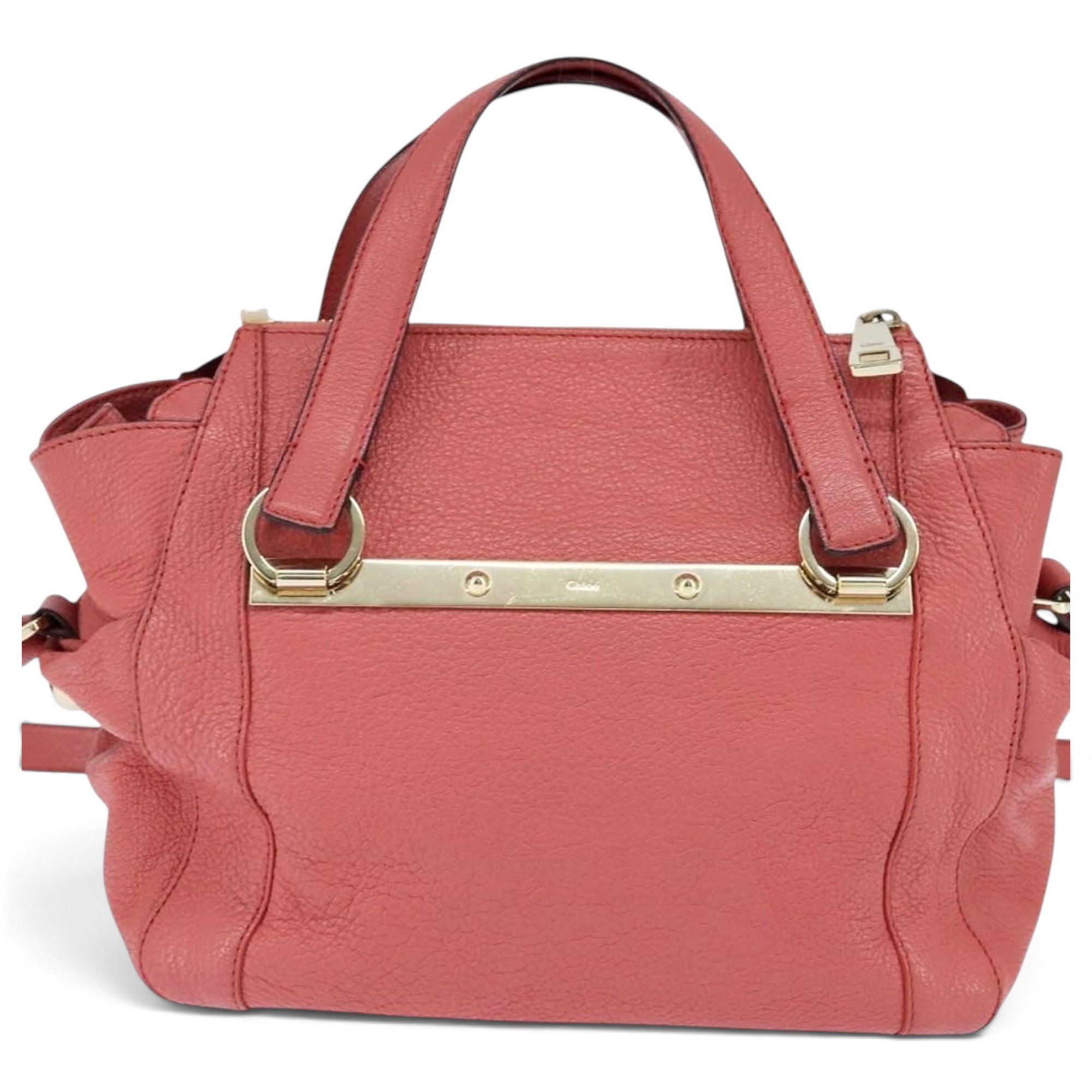 Leather handbag