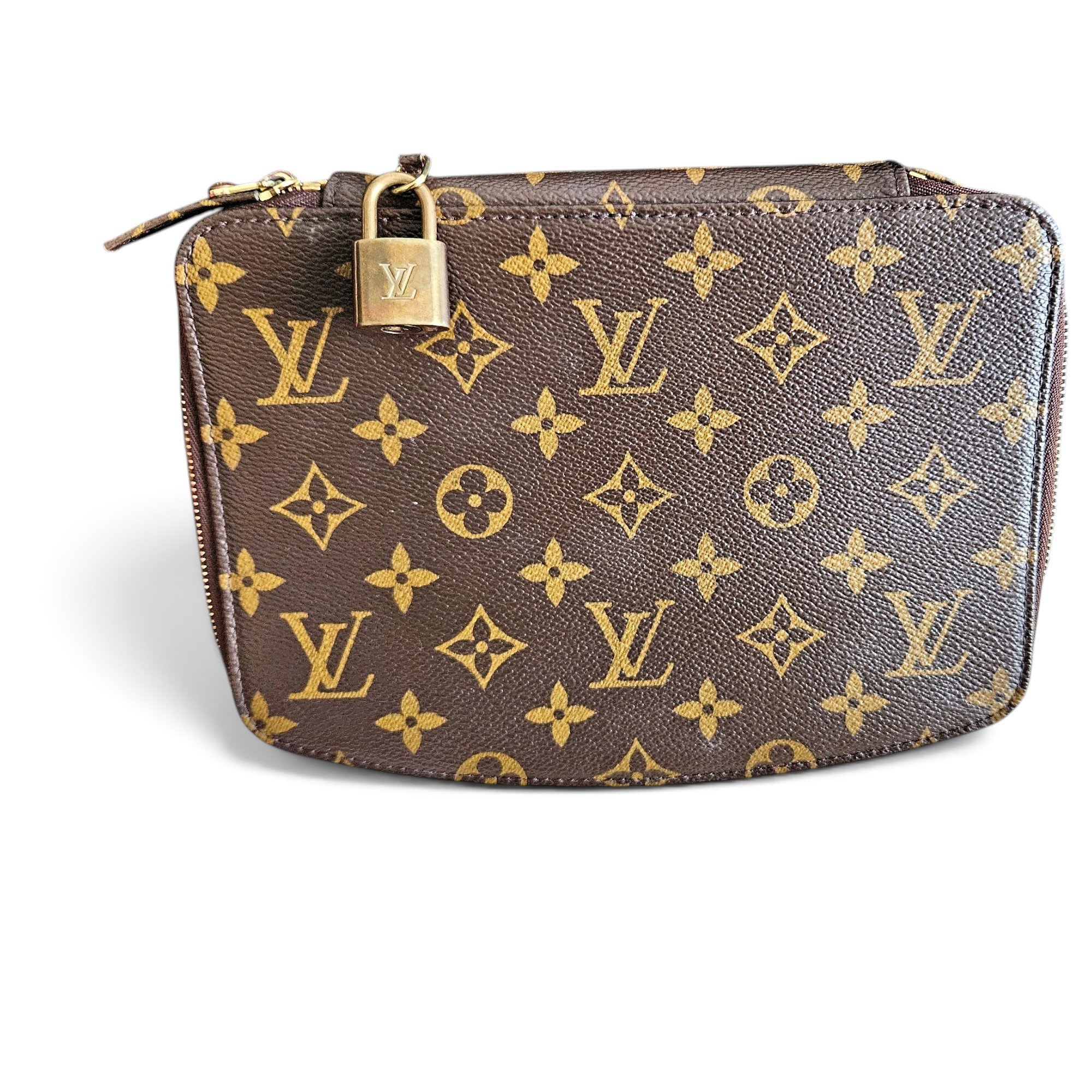 Trousse de Toilette leather travel bag