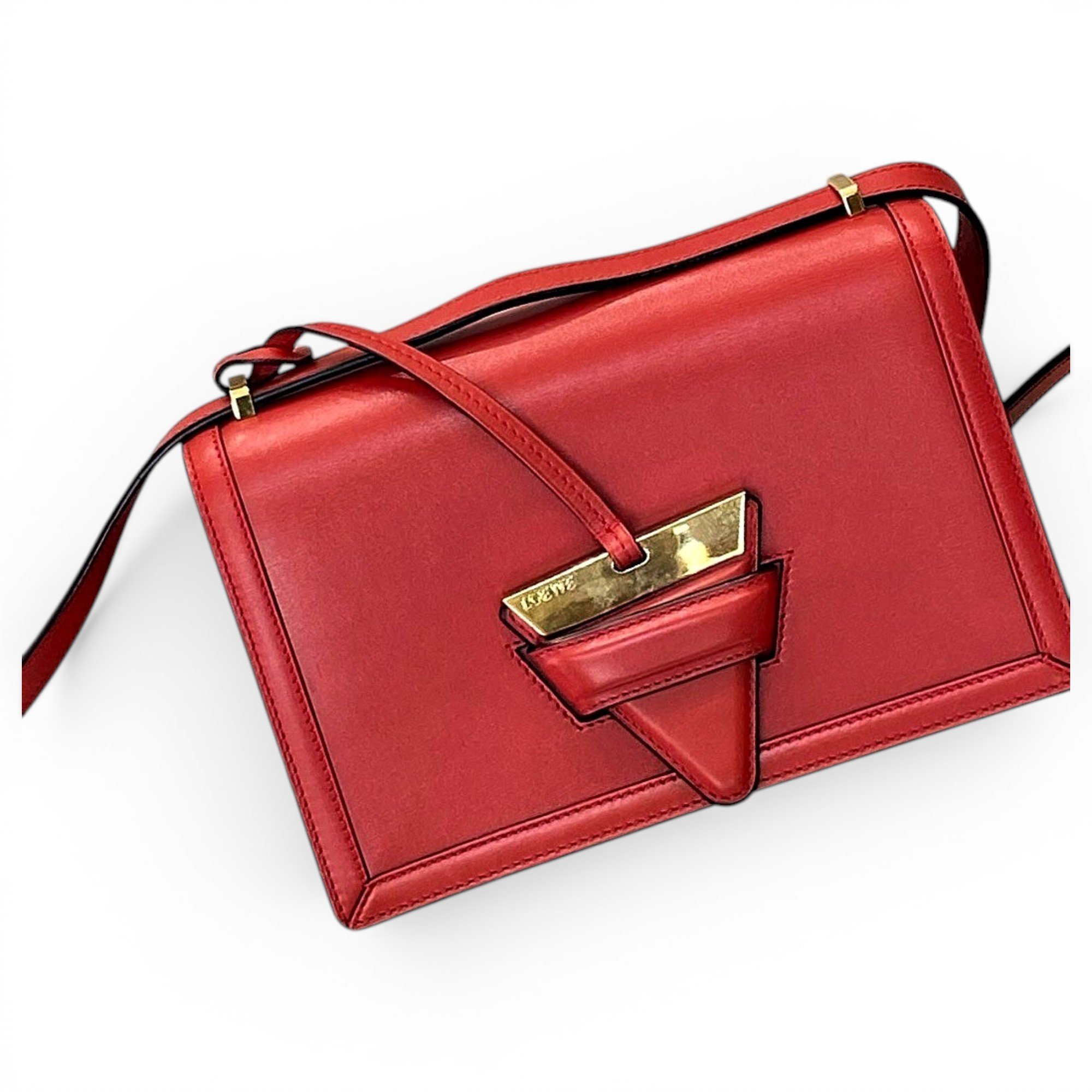 Barcelona leather handbag
