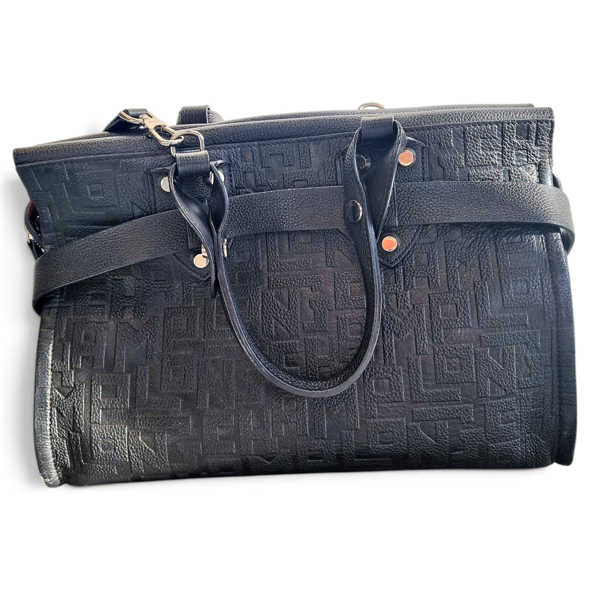 La Voyageuse leather handbag