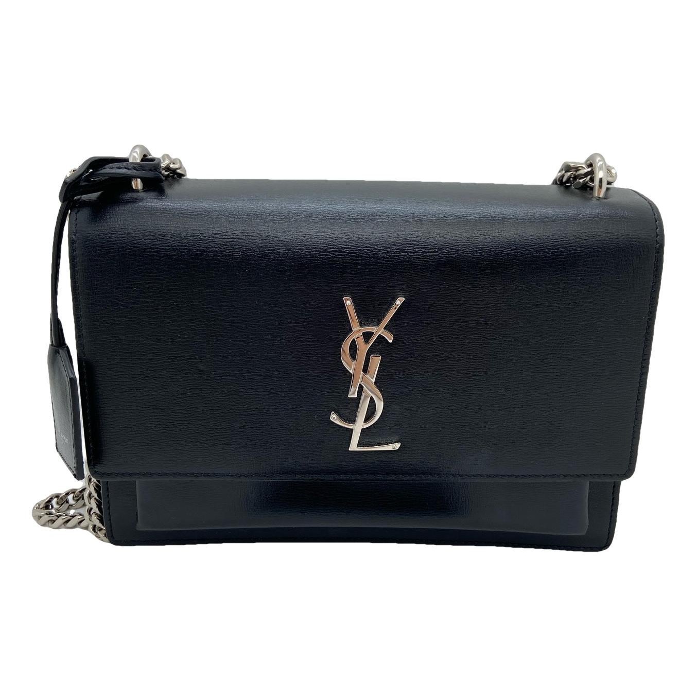 Sunset leather crossbody bag