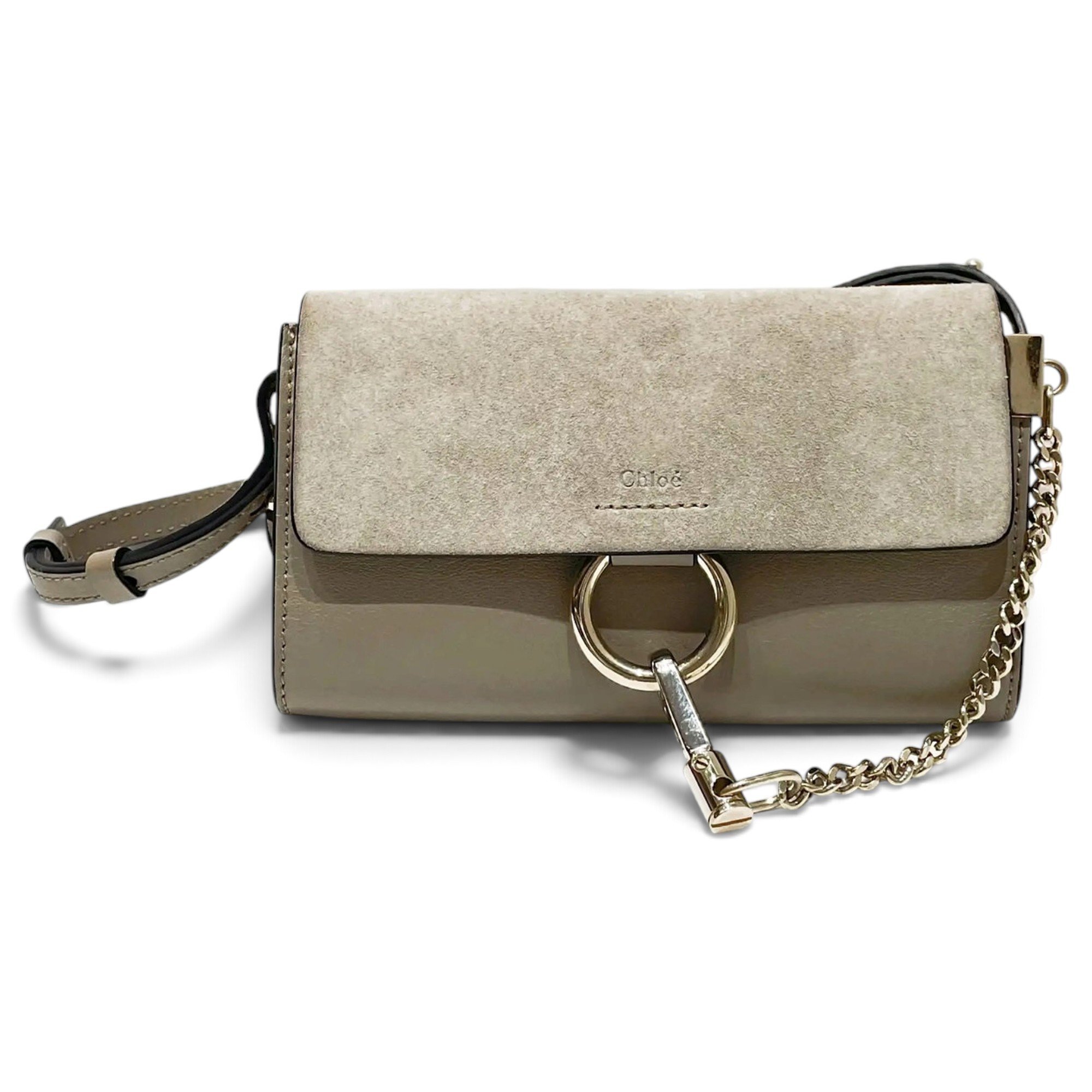 Faye leather crossbody bag