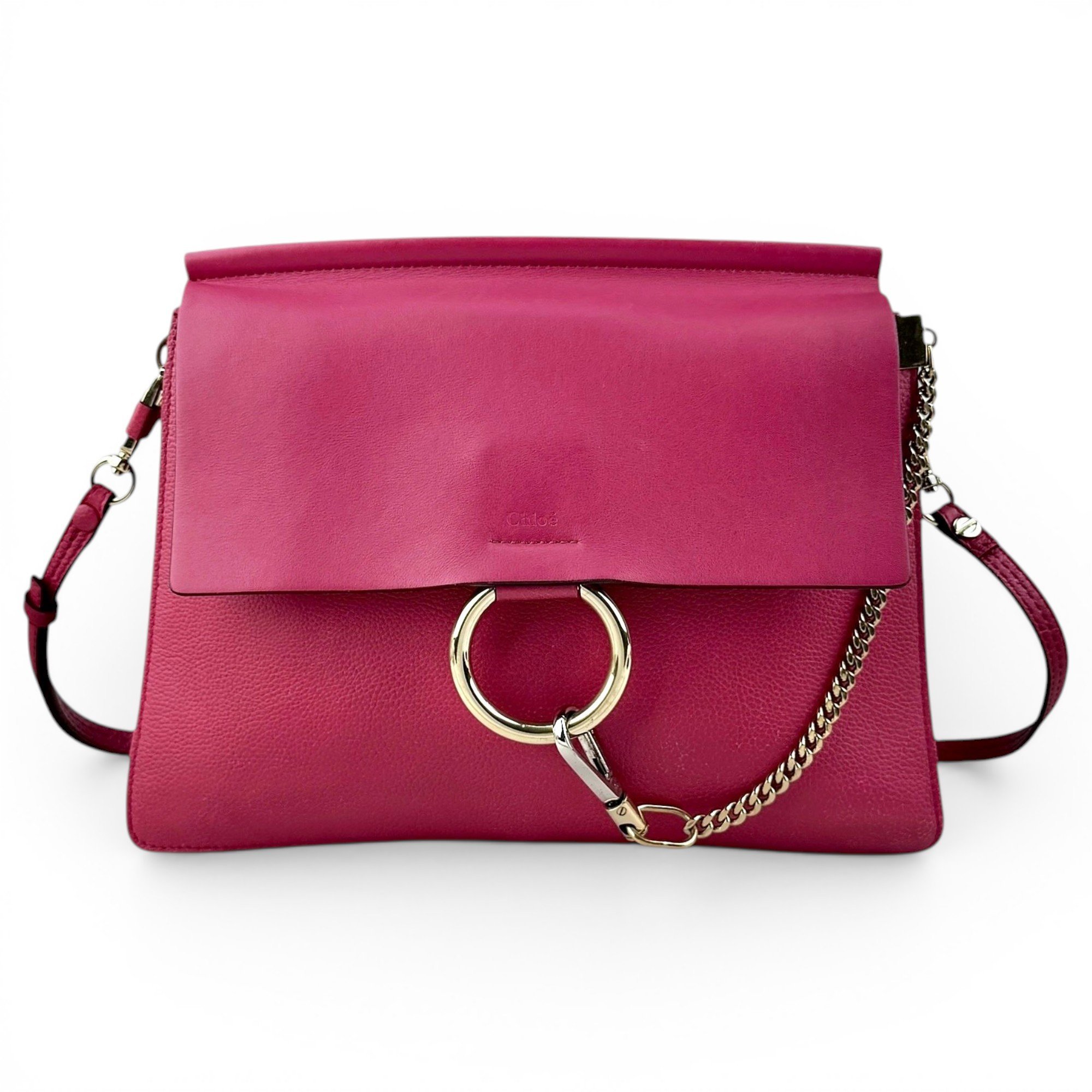 Faye leather crossbody bag