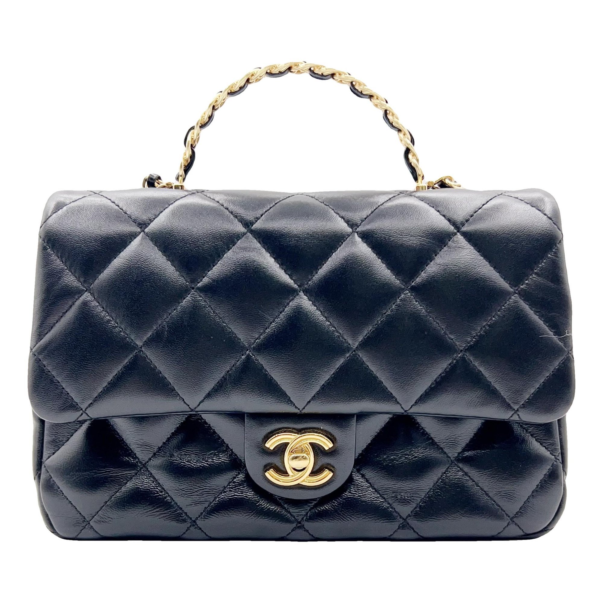 Timeless Classique Top Handle leather crossbody bag