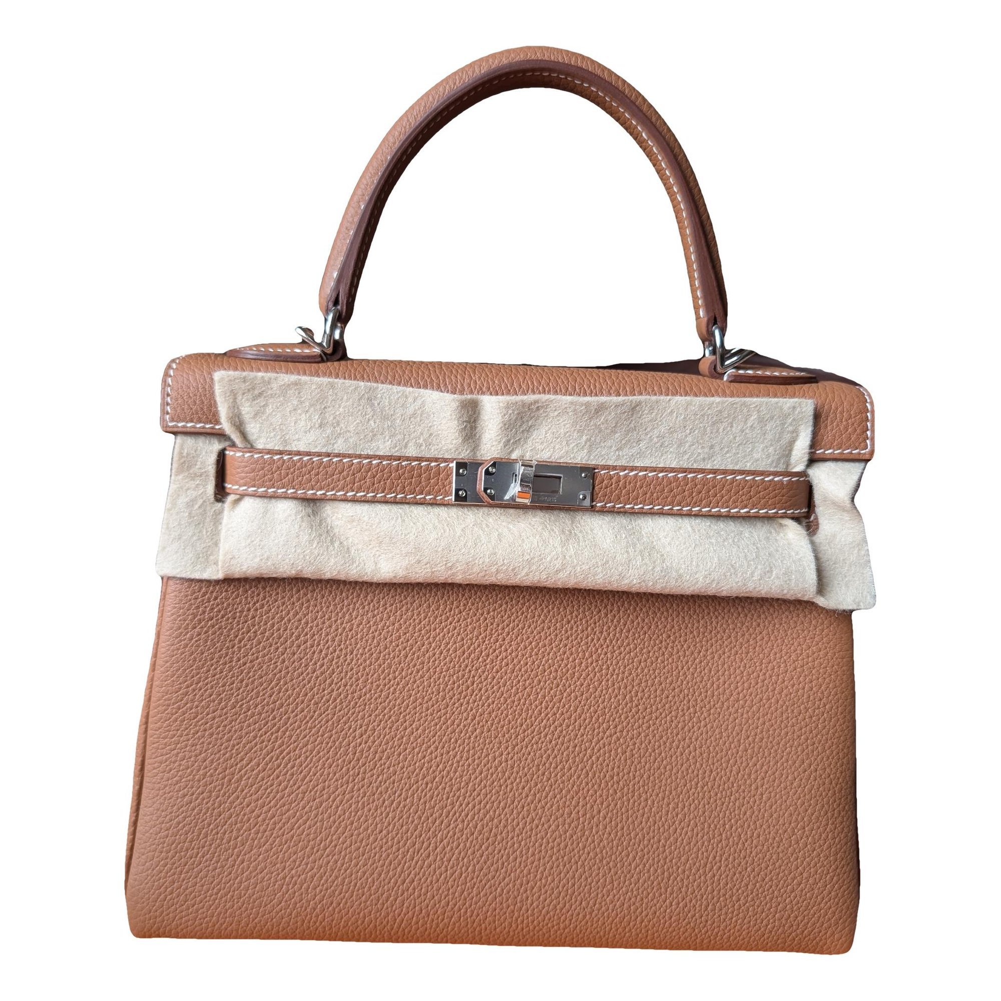 Kelly 25 leather handbag