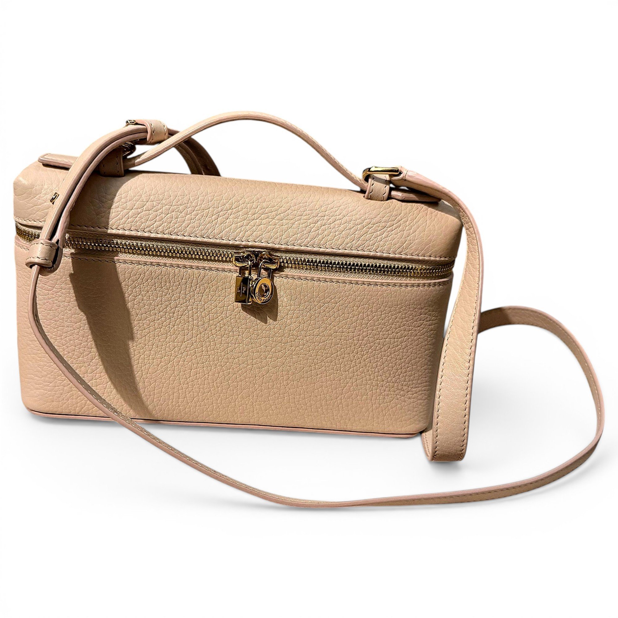 Extra Pocket leather crossbody bag