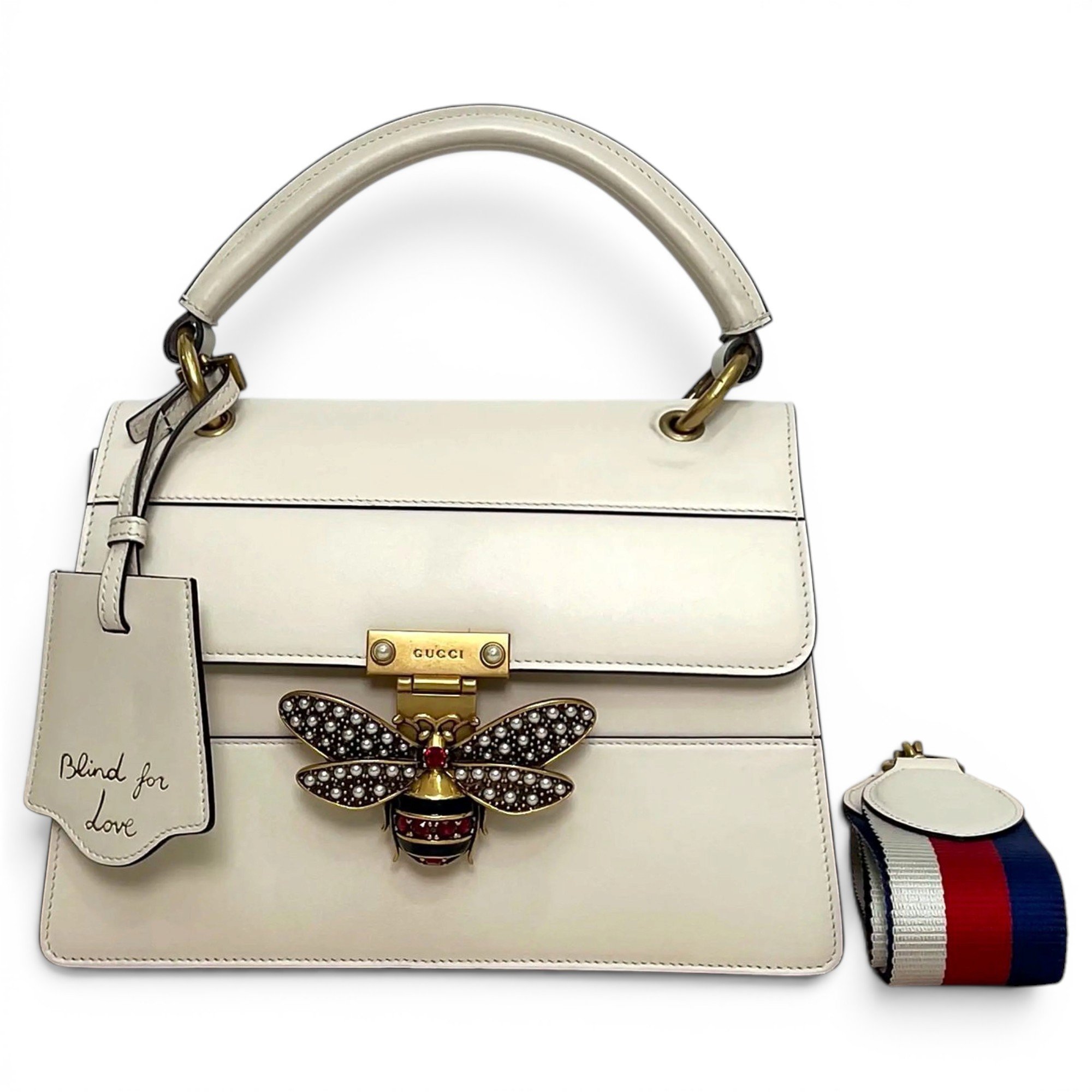 Queen Margaret leather handbag