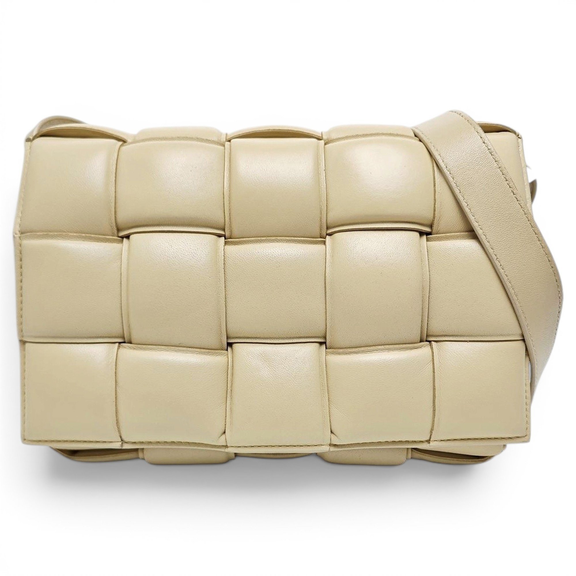 Brick Cassette leather handbag