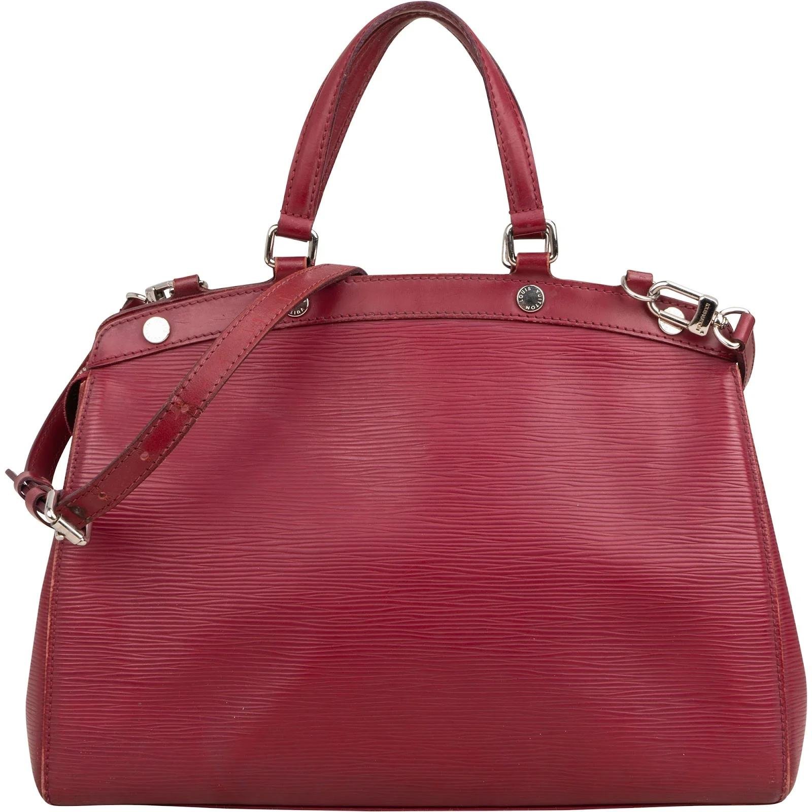 Bréa leather handbag