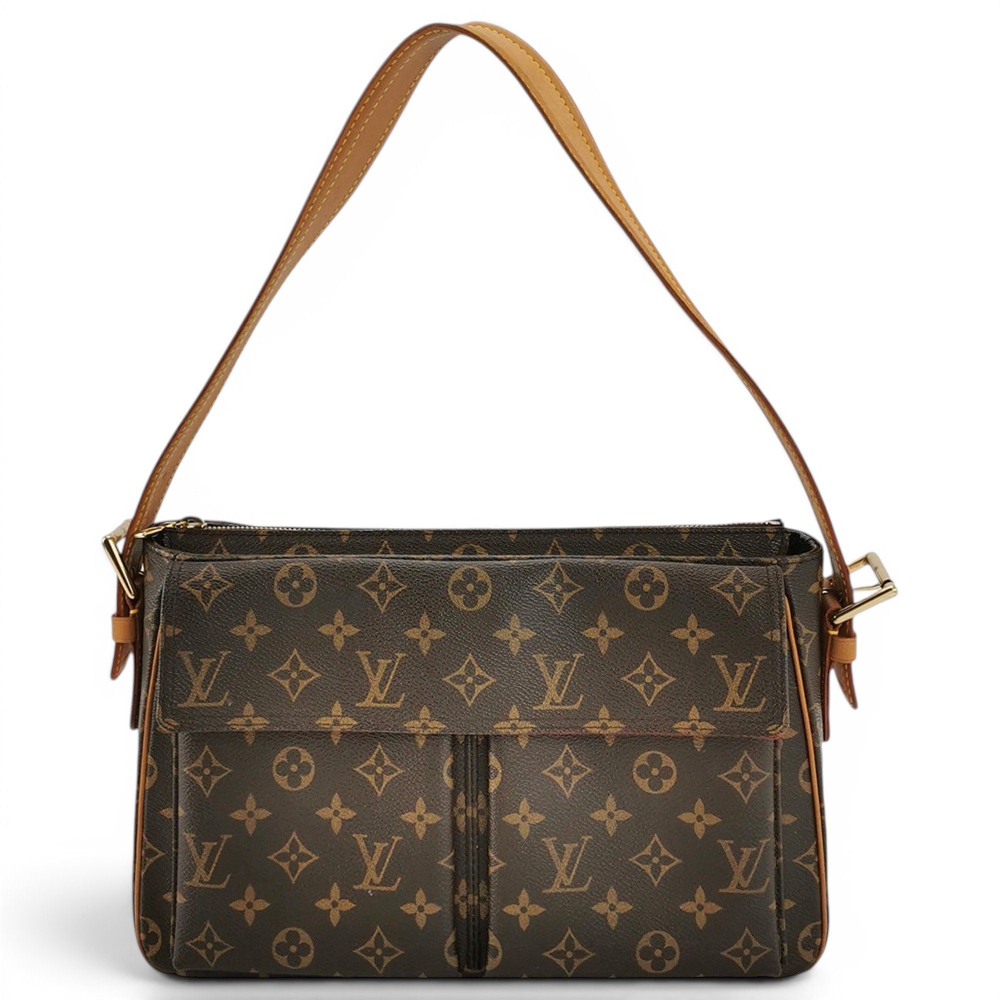 Viva Cité leather handbag