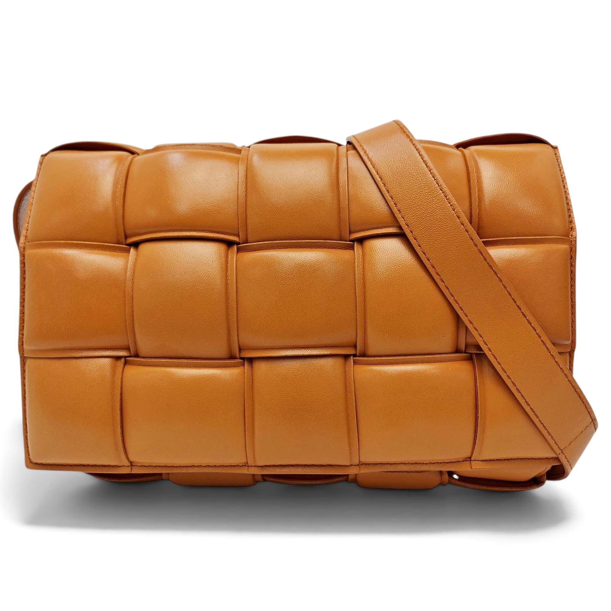 Cassette Padded leather crossbody bag