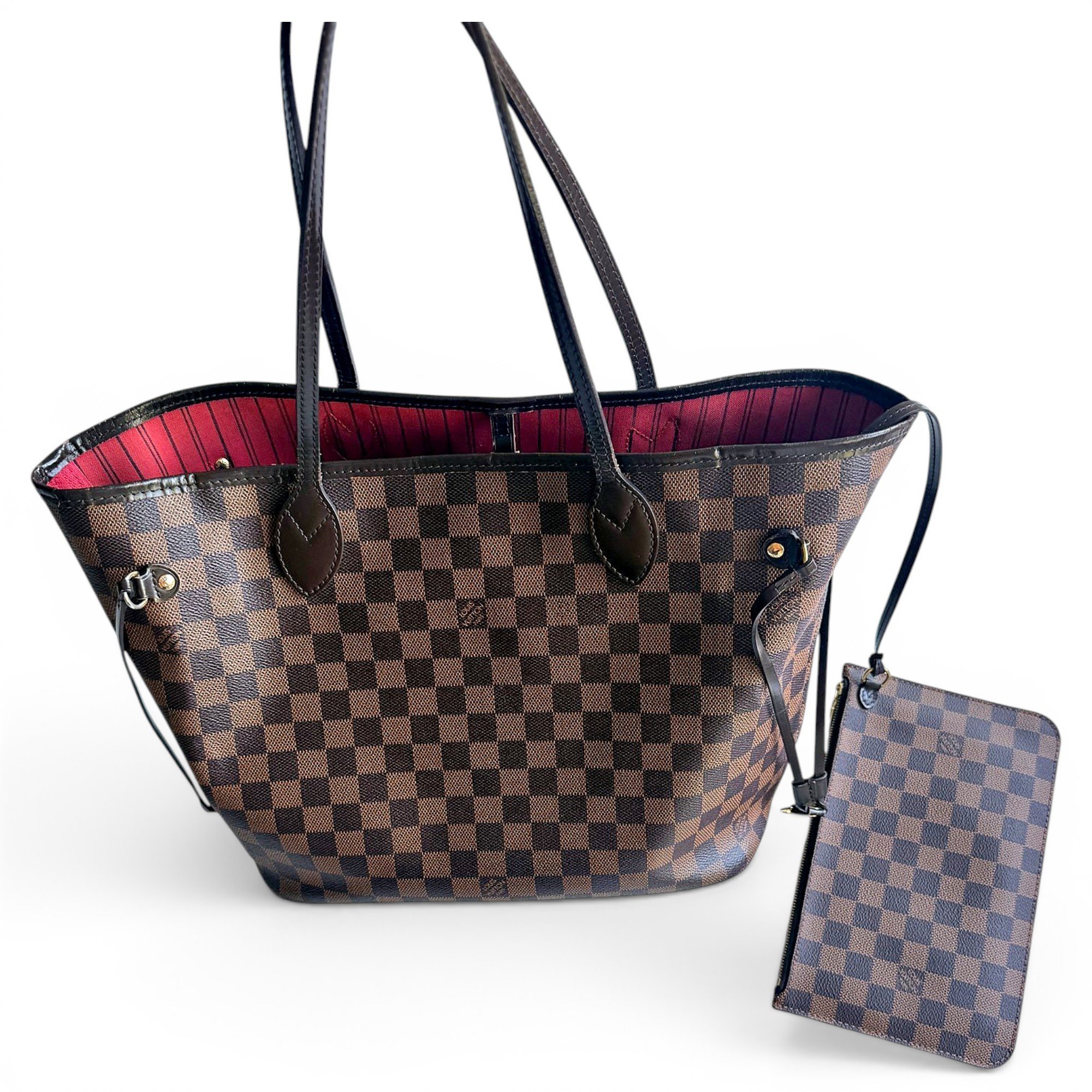 Neverfull leather tote