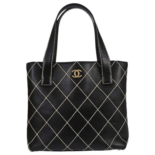 Leather tote