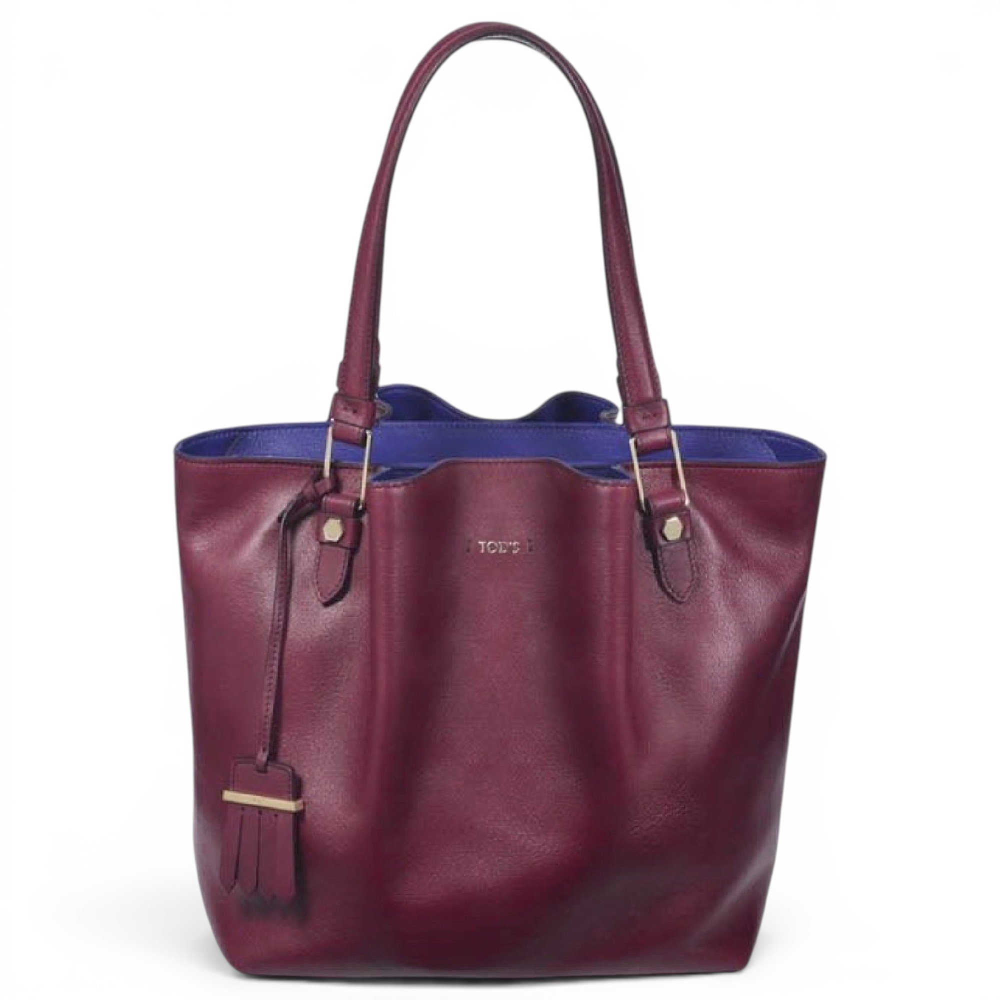 Leather tote