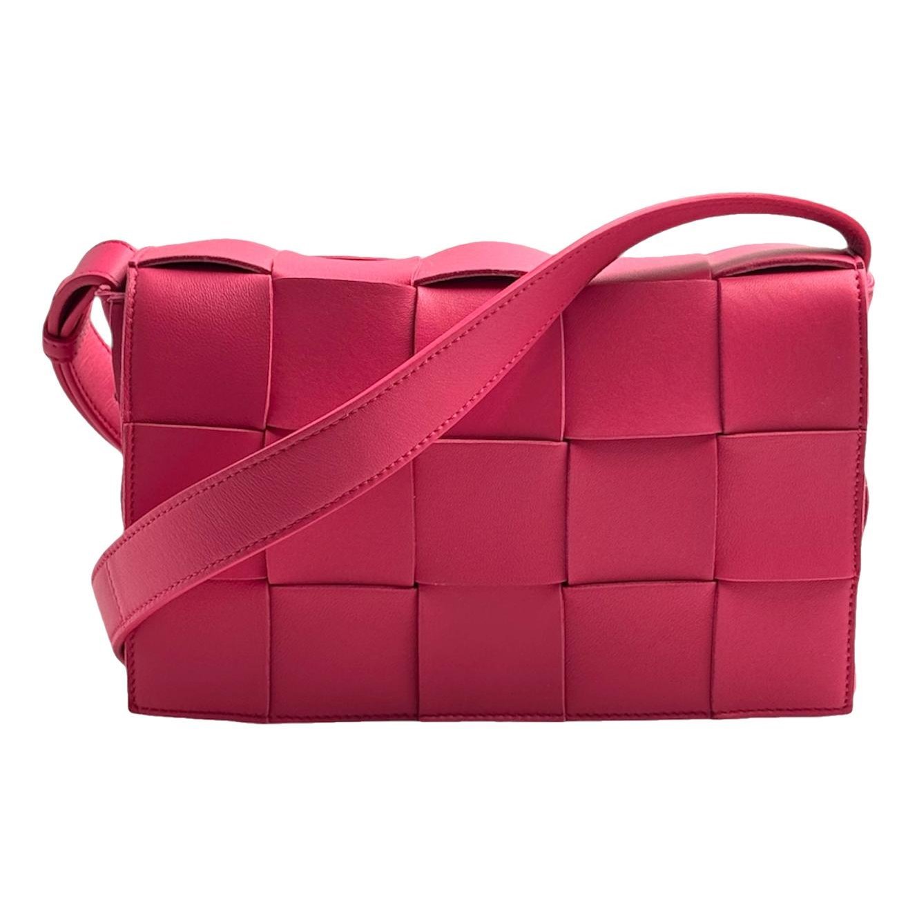 Cassette leather crossbody bag