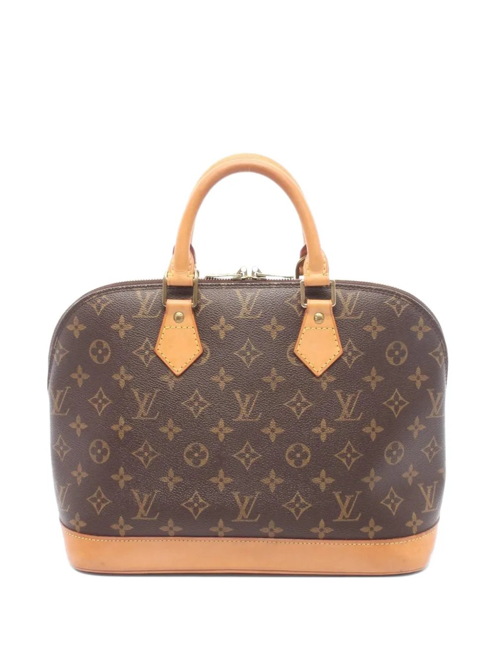 2001 Monogram Alma leather tote bag