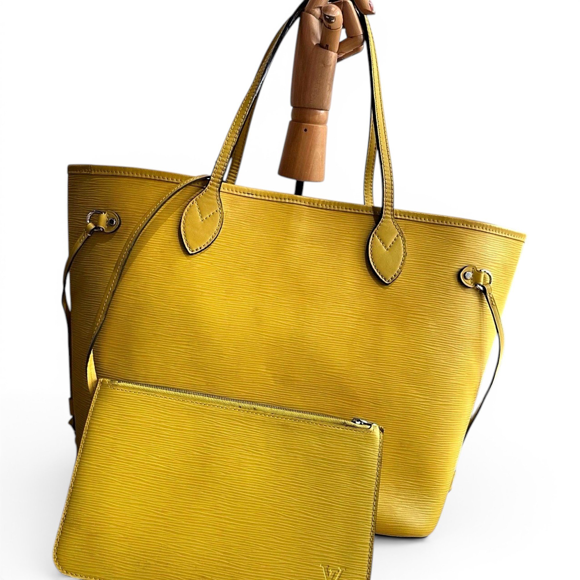 Neverfull leather handbag