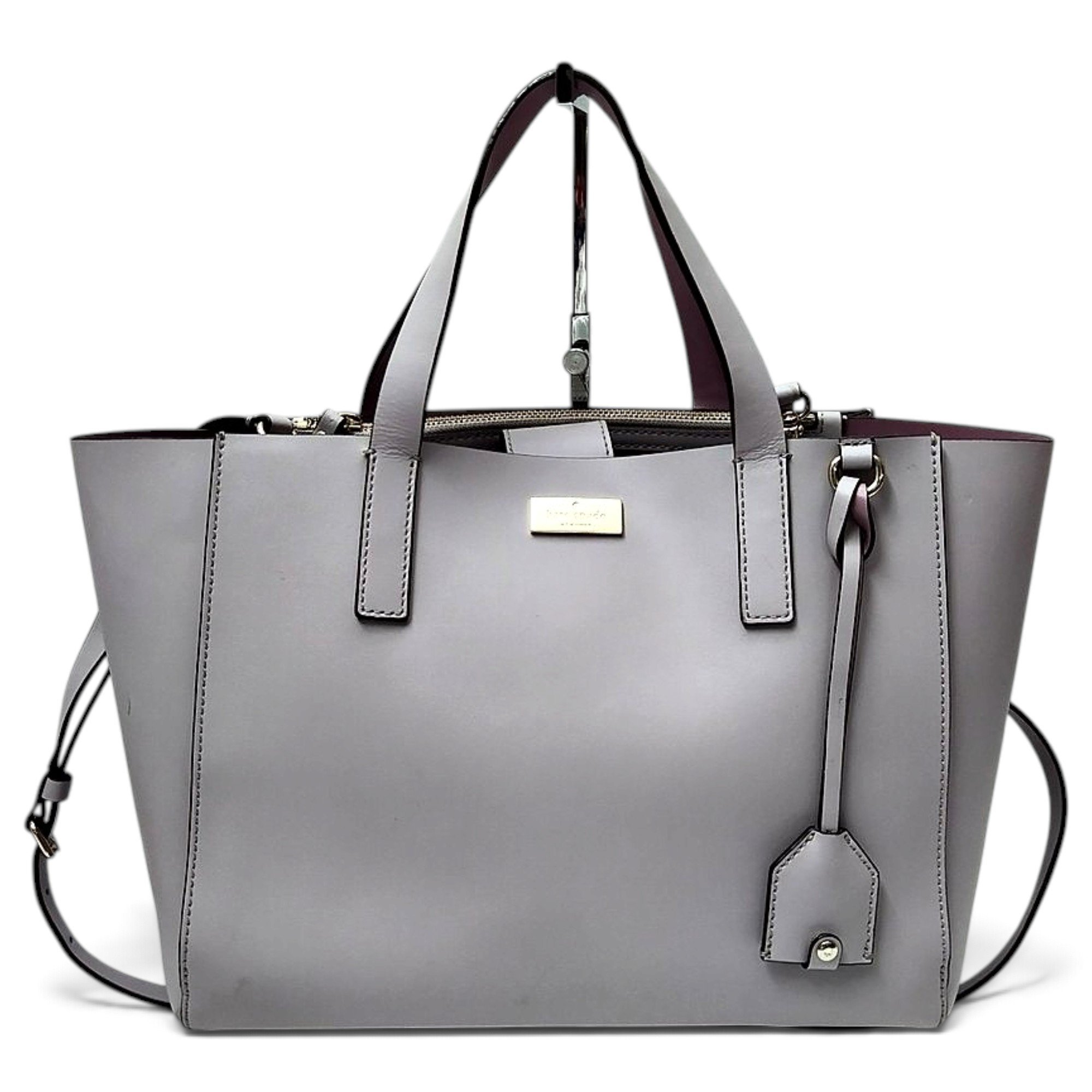 Leather satchel