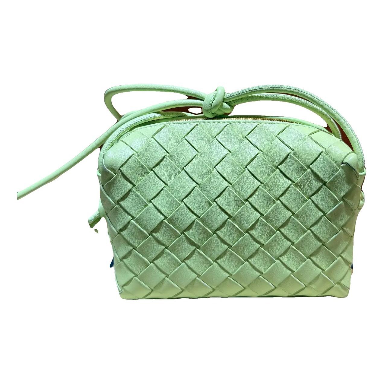 Loop leather crossbody bag