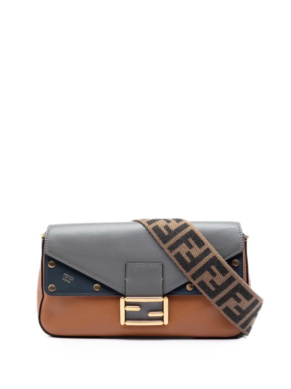 2010-2026 Vitello Grace FF 1974 Baguette crossbody bag