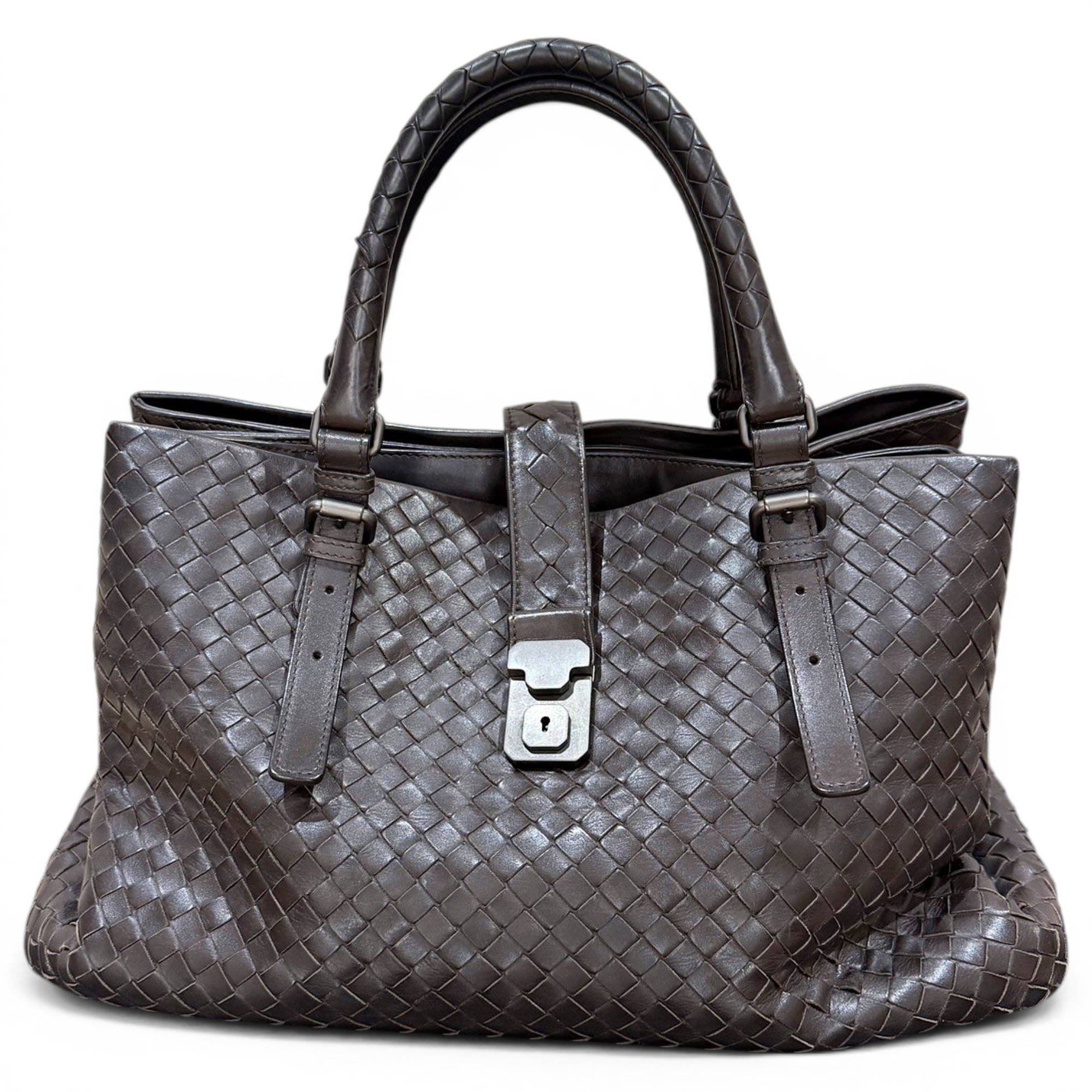 Roma leather handbag