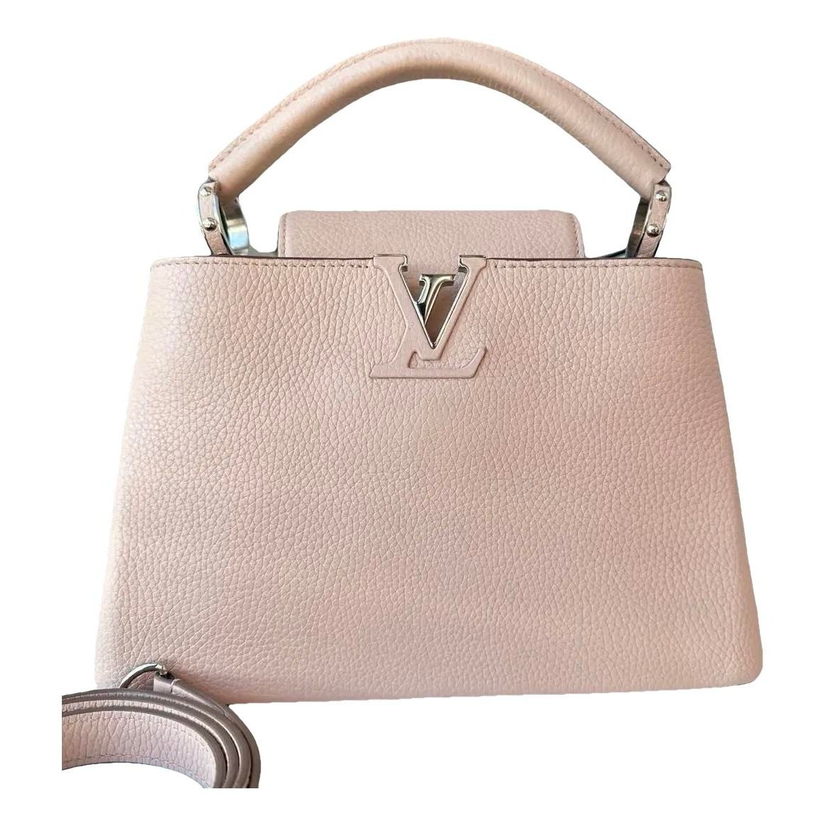 Capucines leather handbag