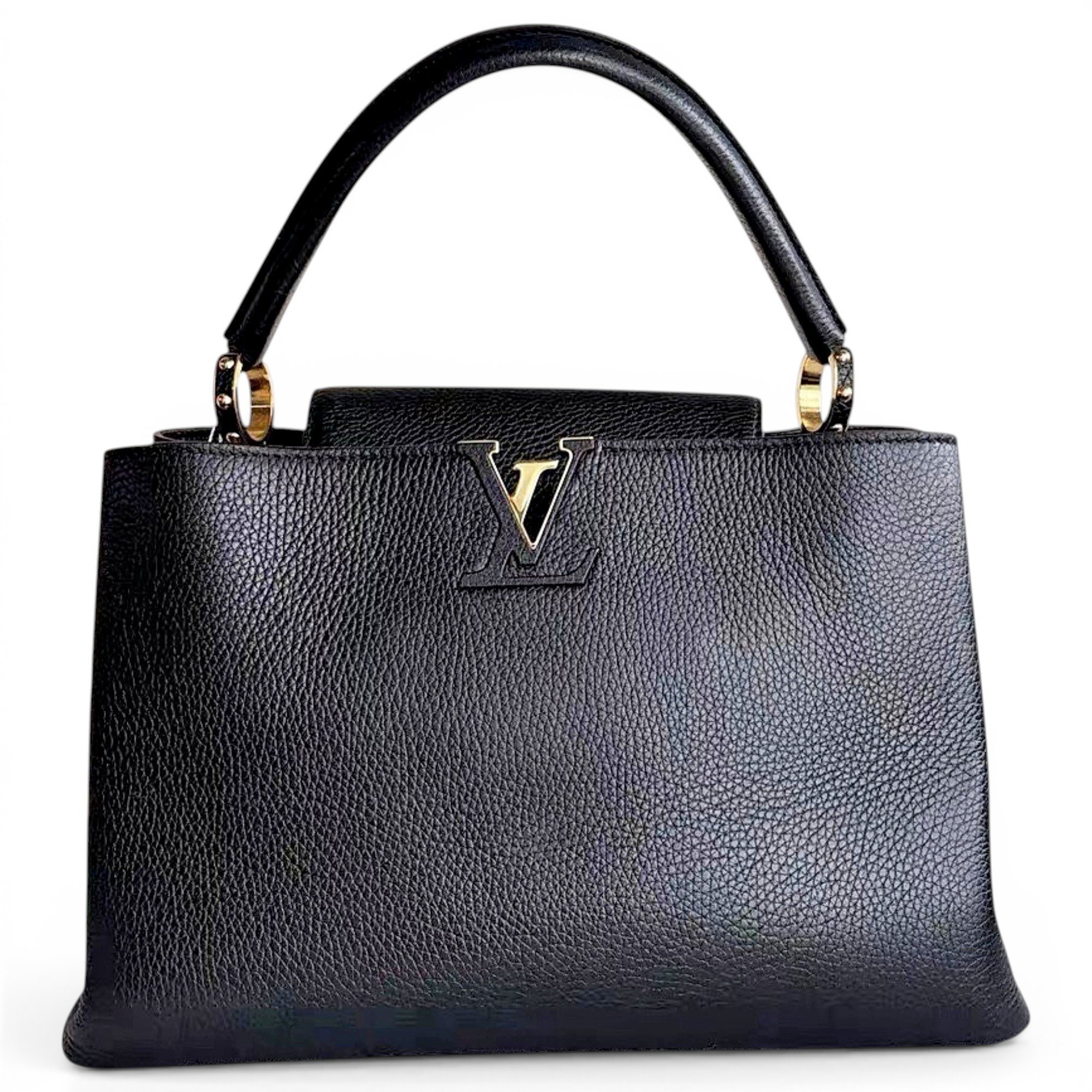 Capucines leather handbag