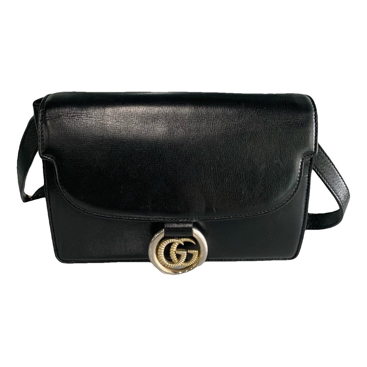 GG Ring leather handbag