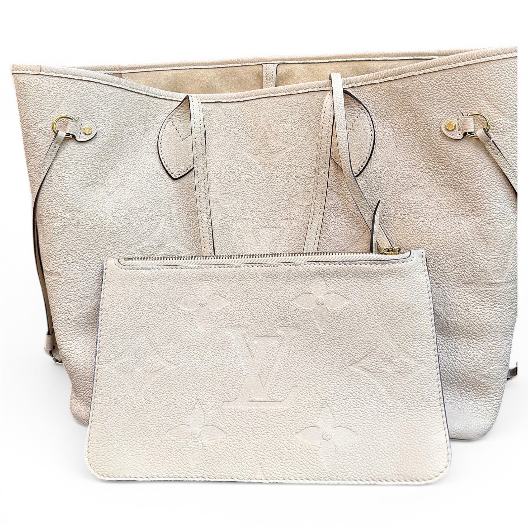 Neverfull leather handbag