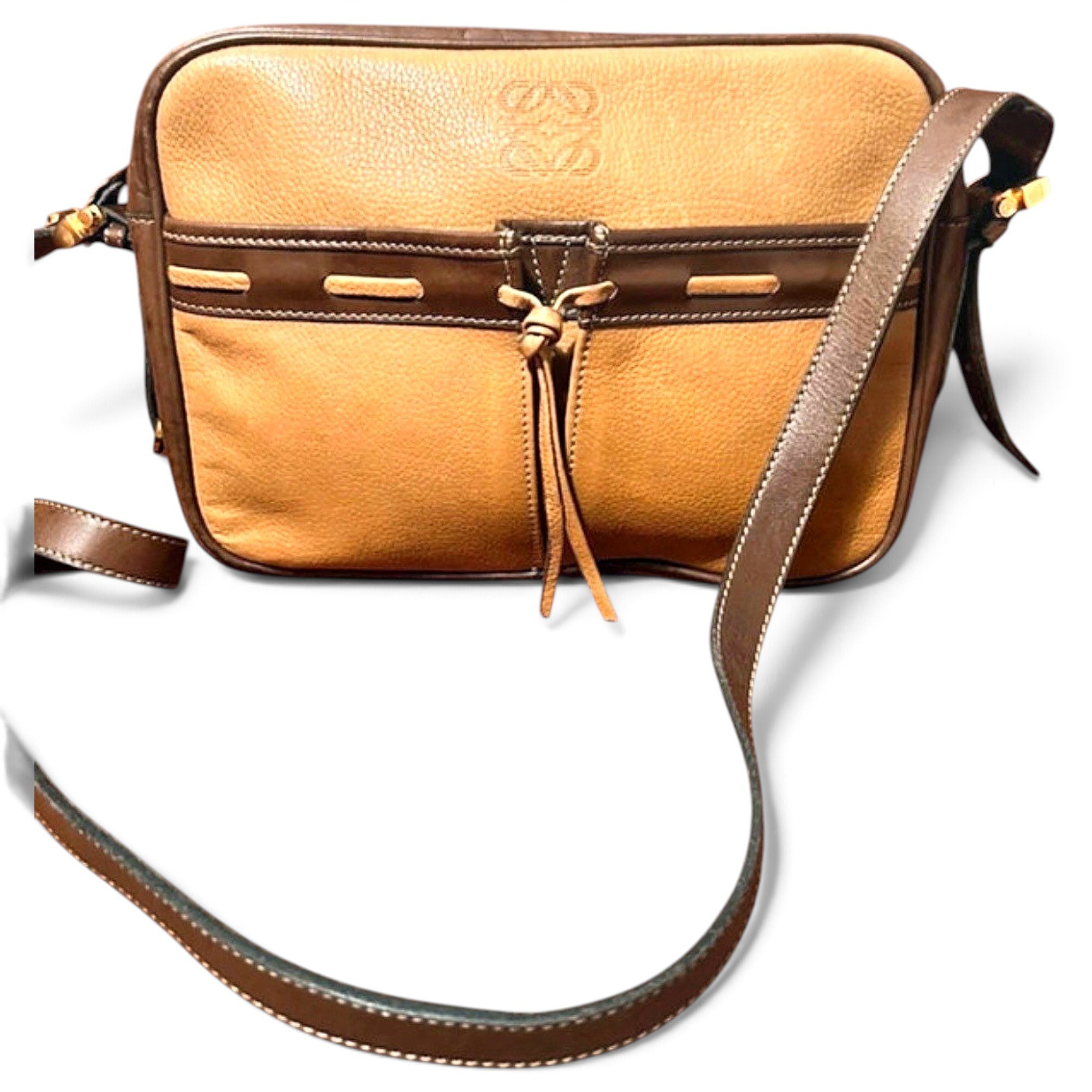Leather handbag