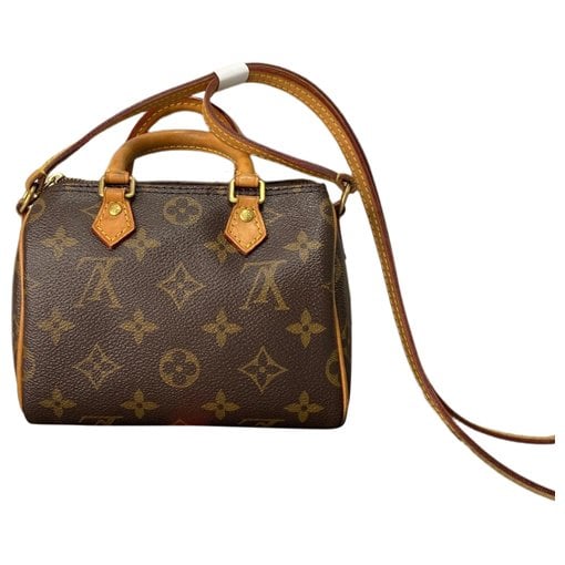 Nano Speedy / Mini HL leather handbag
