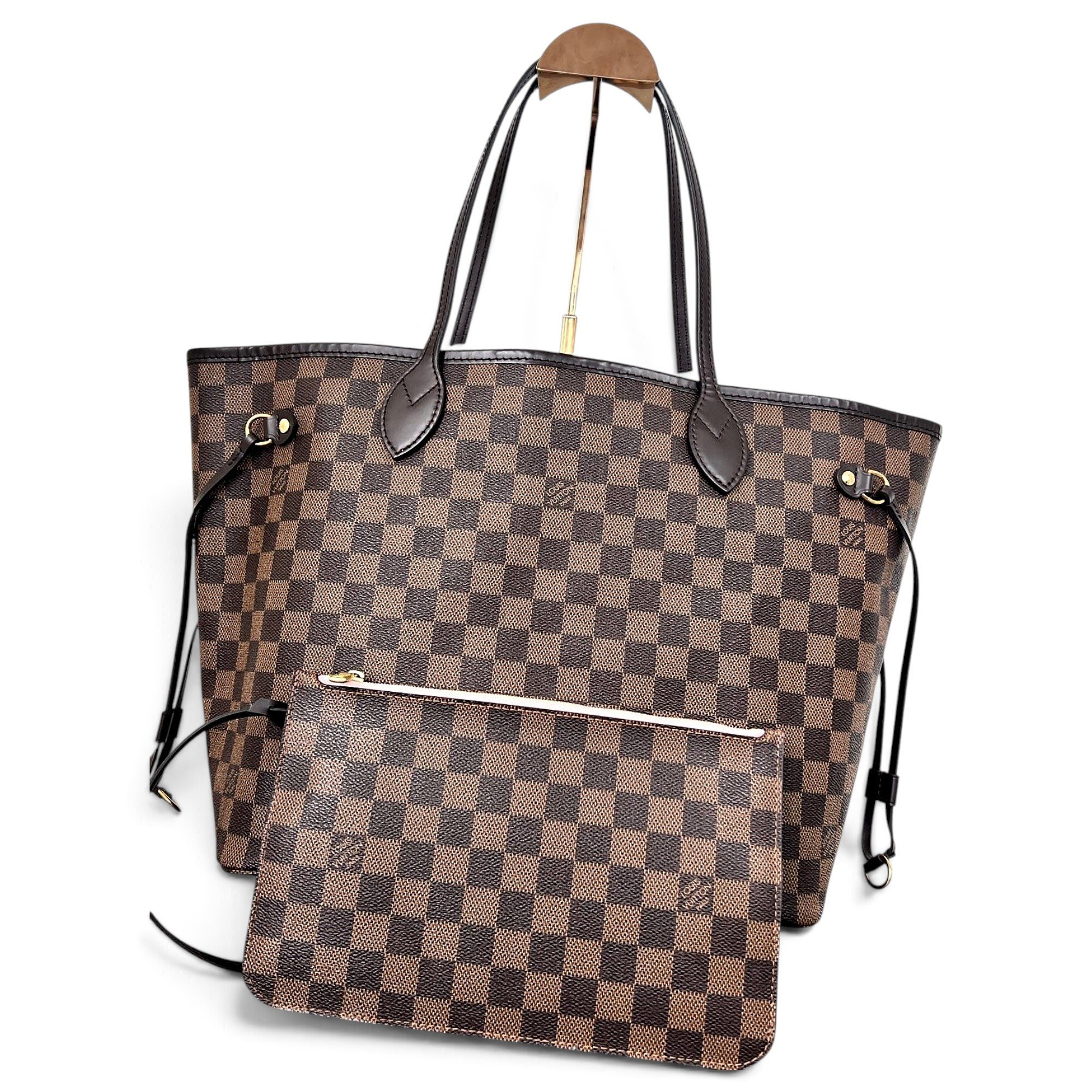 Neverfull leather tote