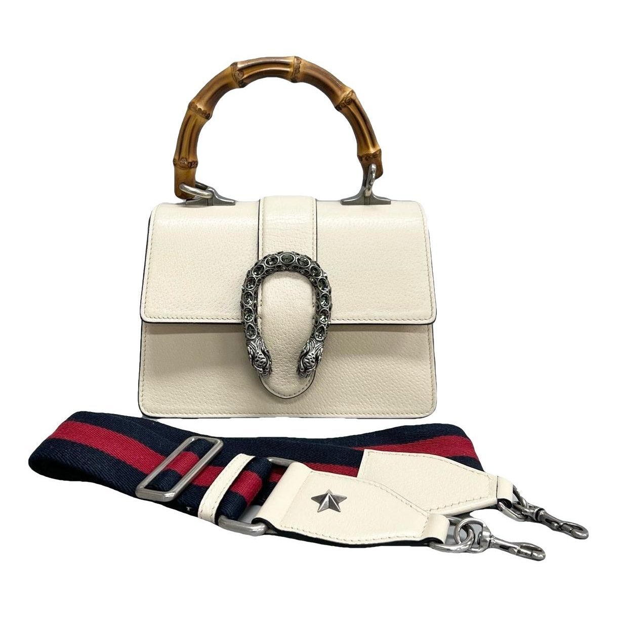 Dionysus Bamboo leather handbag
