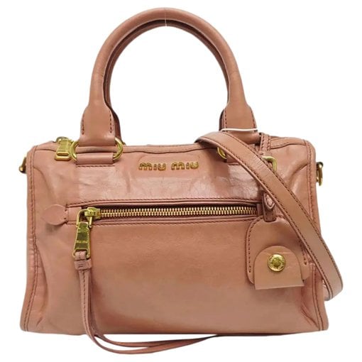 Leather handbag