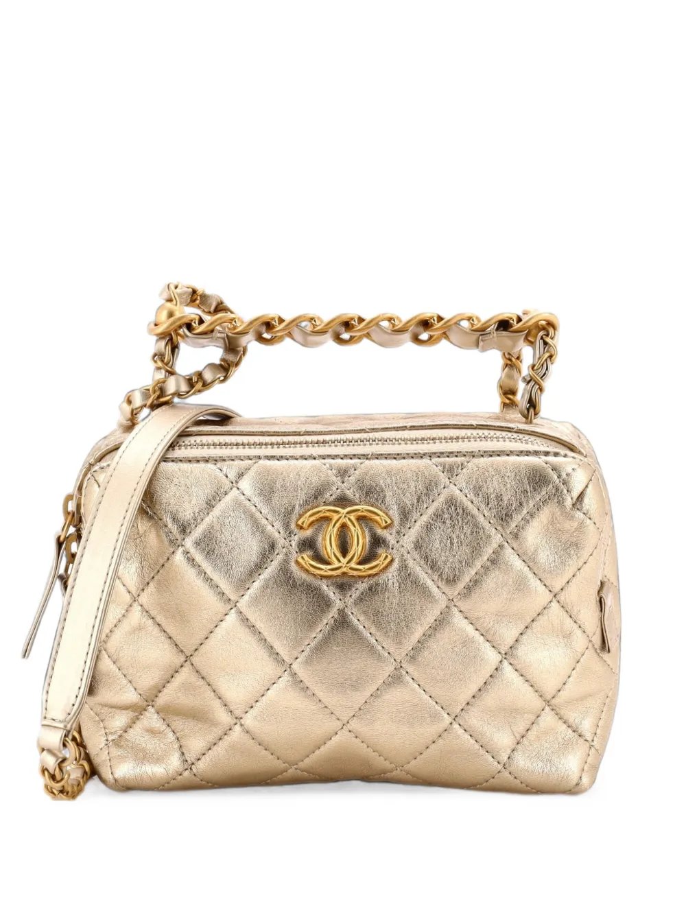 Bowling Bag Quilted Calfskin Mini shoulder bag