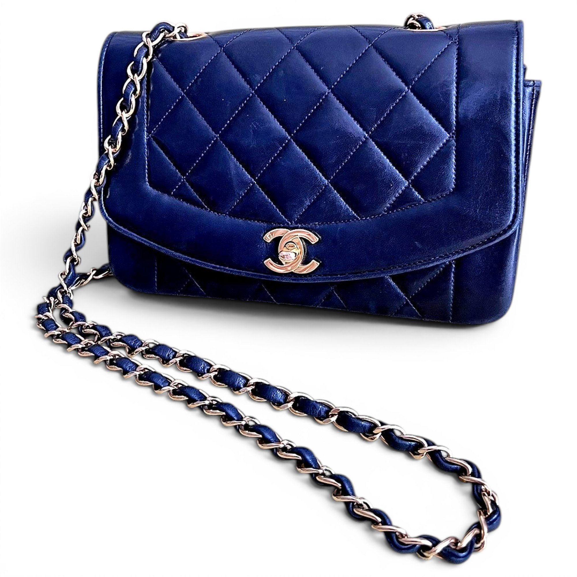 Diana leather crossbody bag