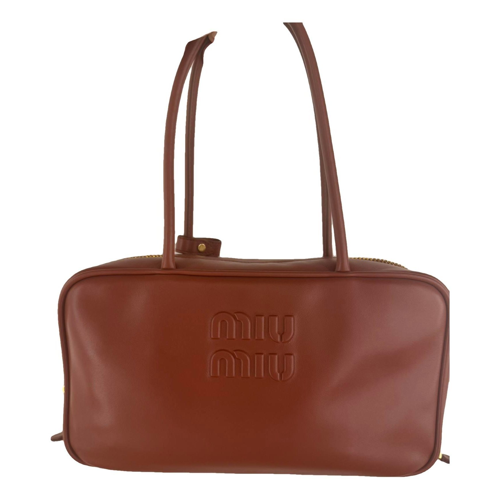 Beau leather handbag