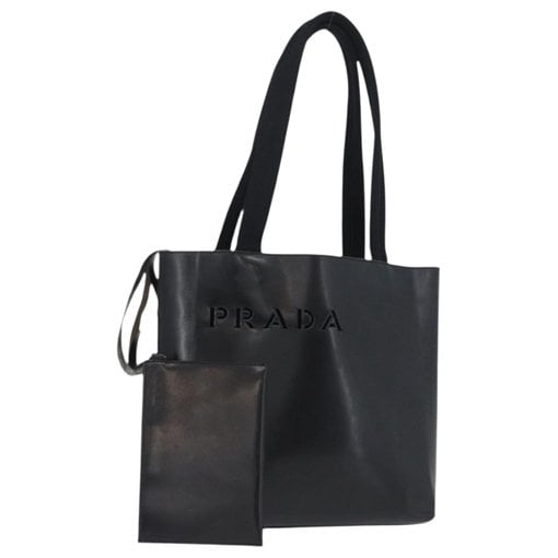 Leather tote