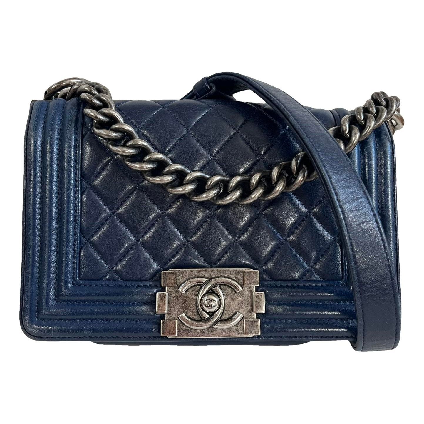 Boy leather crossbody bag