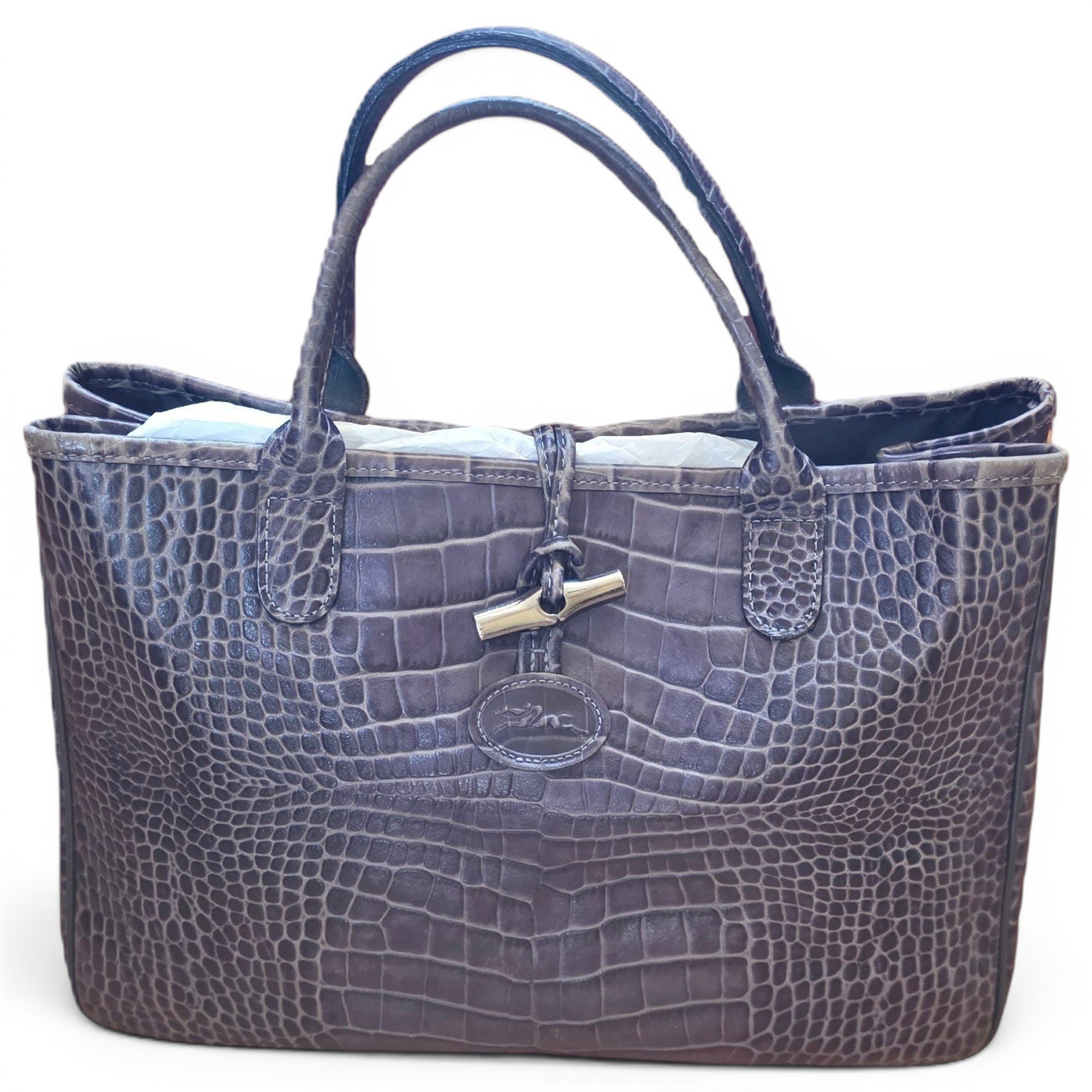 Roseau leather tote