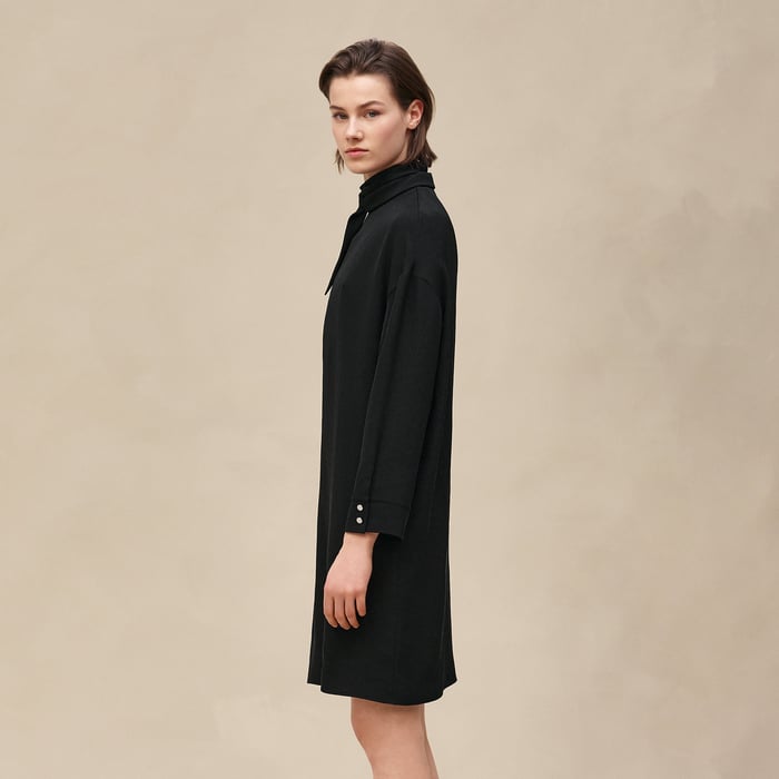 Noir "H Kelly" Cocoon Dress