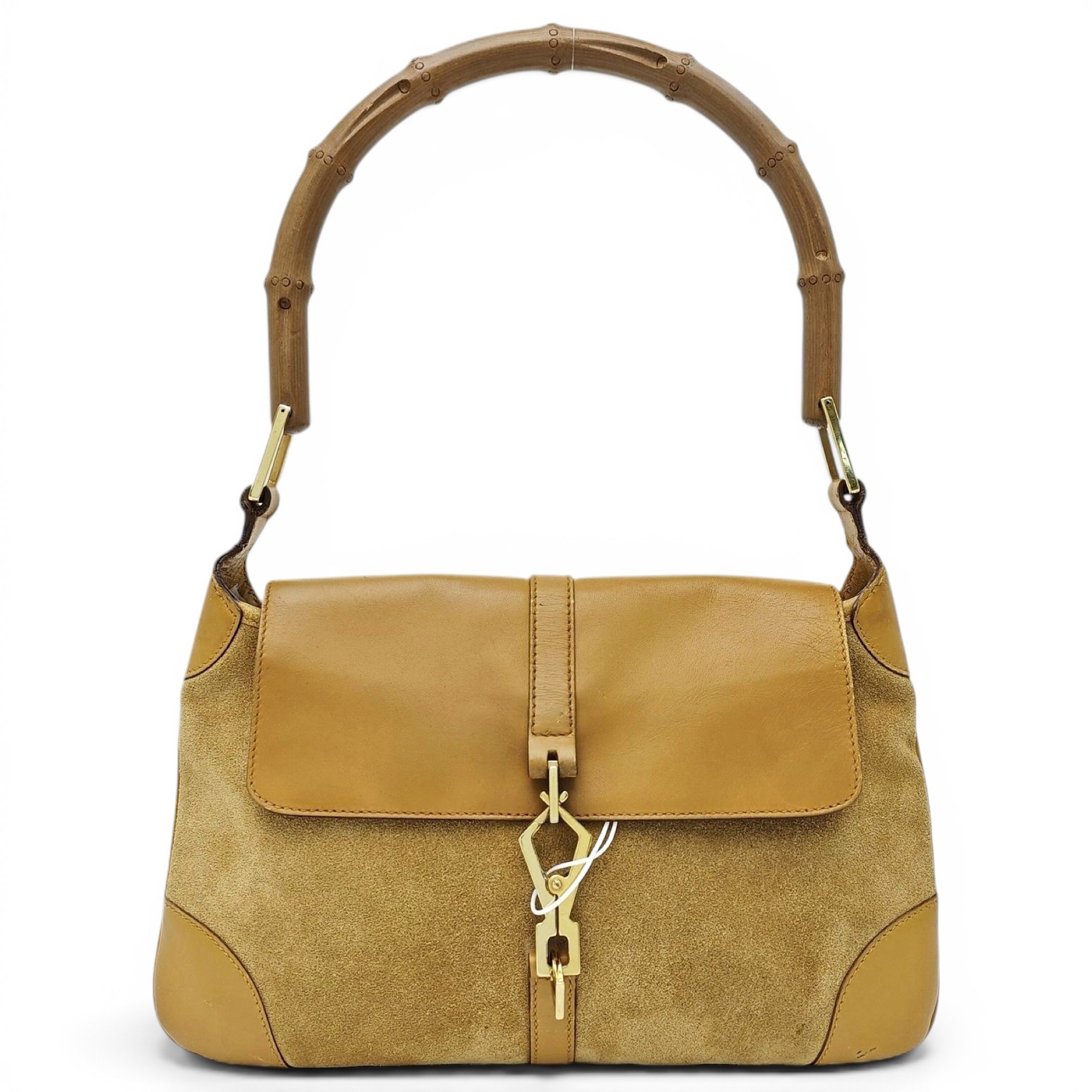 Bamboo Top Handle handbag