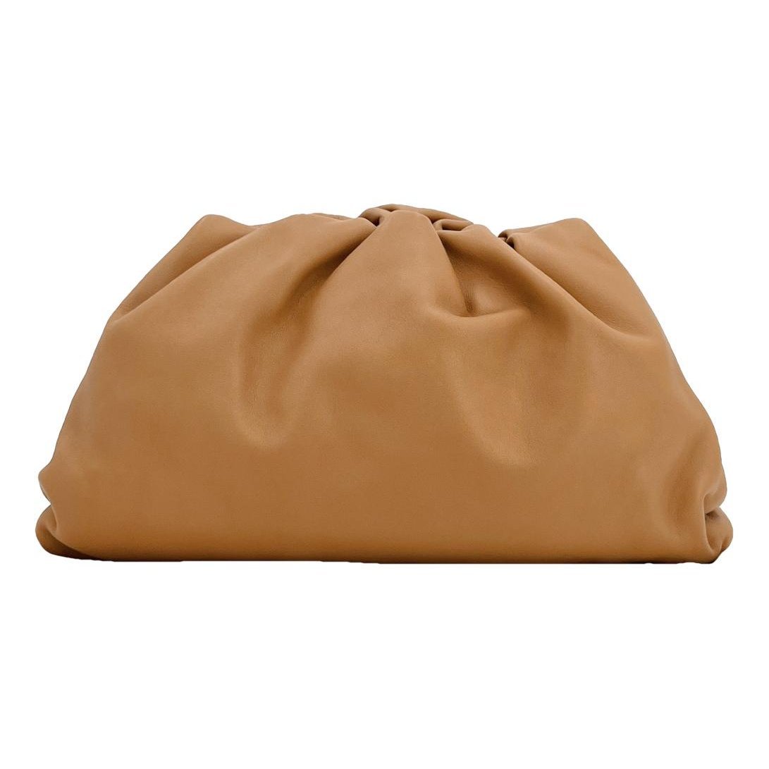 Pouch leather crossbody bag