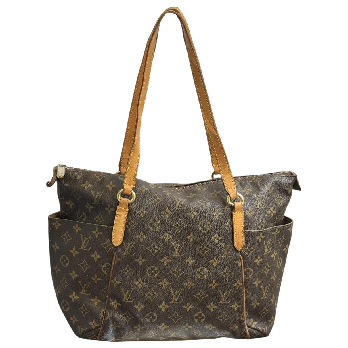 Totally leather handbag